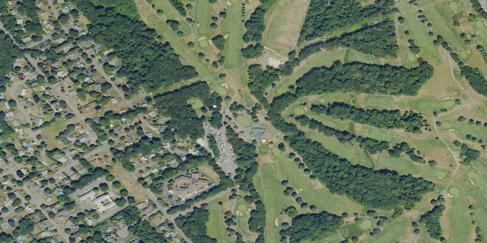 Satellite view of Black At D Fairchild Wheeler Golf Course