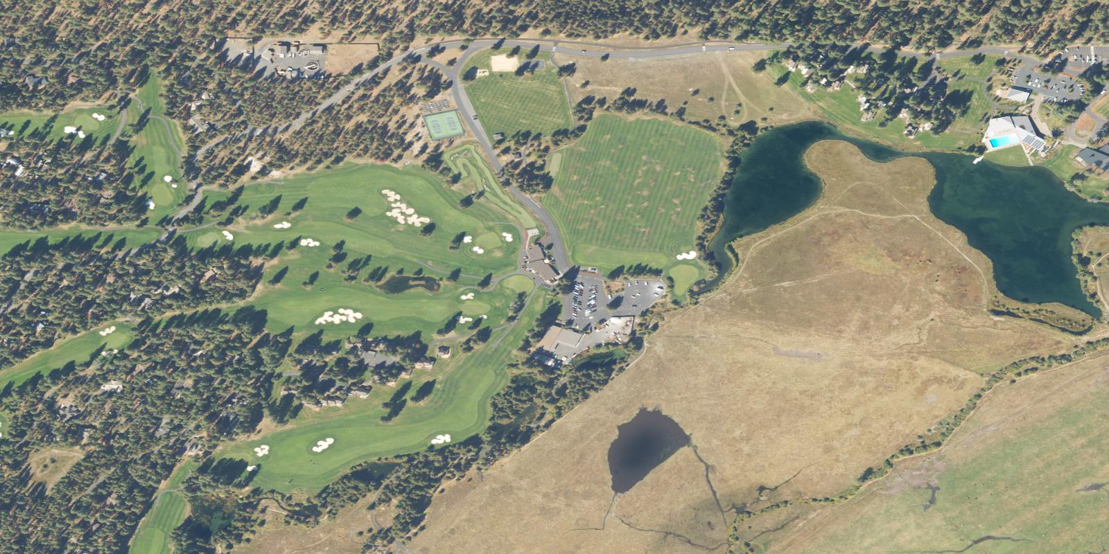 Satellite view of Black Butte Ranch - Big Meadow Course