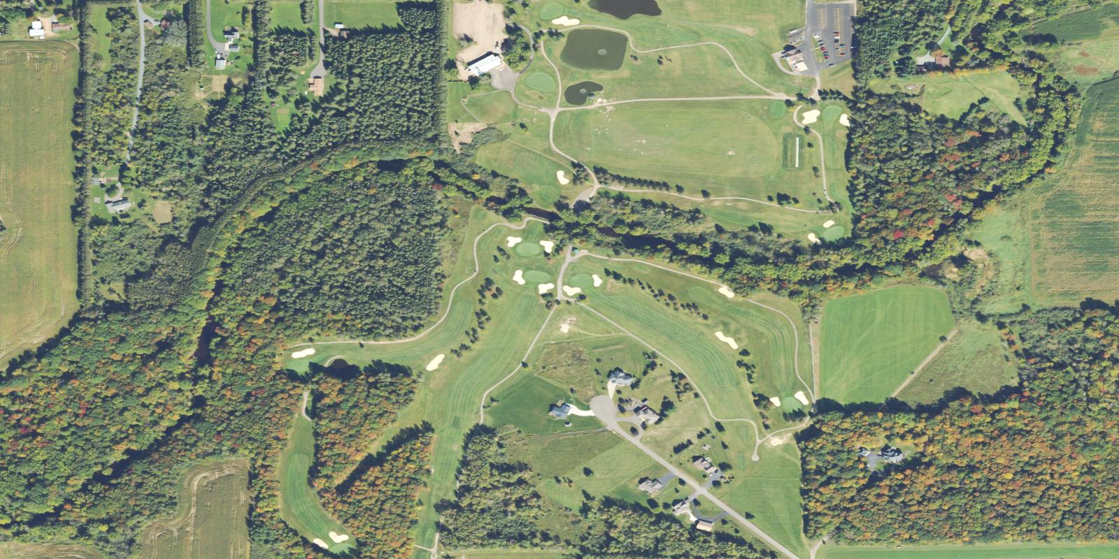 Satellite view of Black River Golf Course