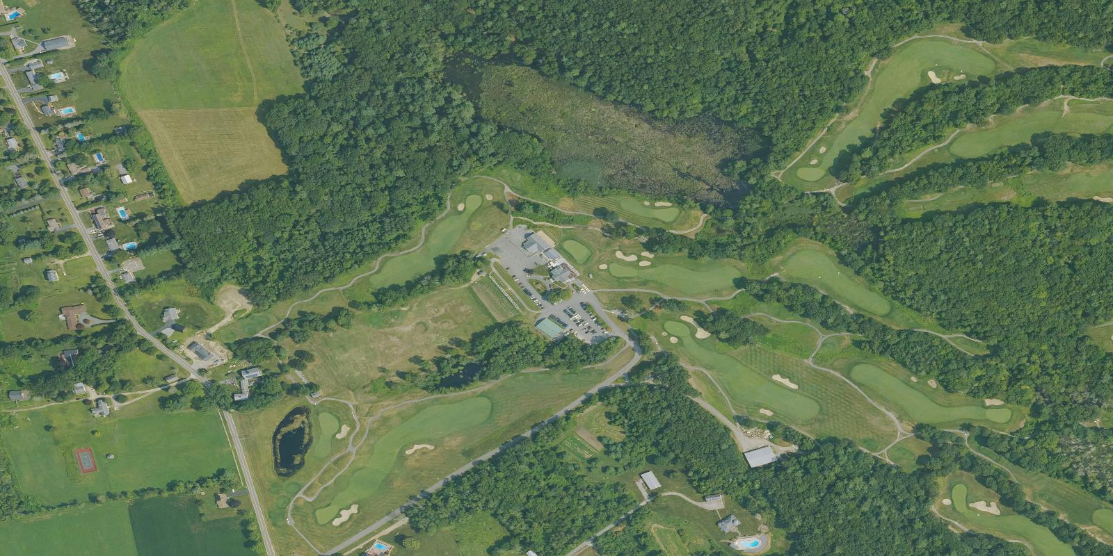 Satellite view of Blackstone National Golf Club