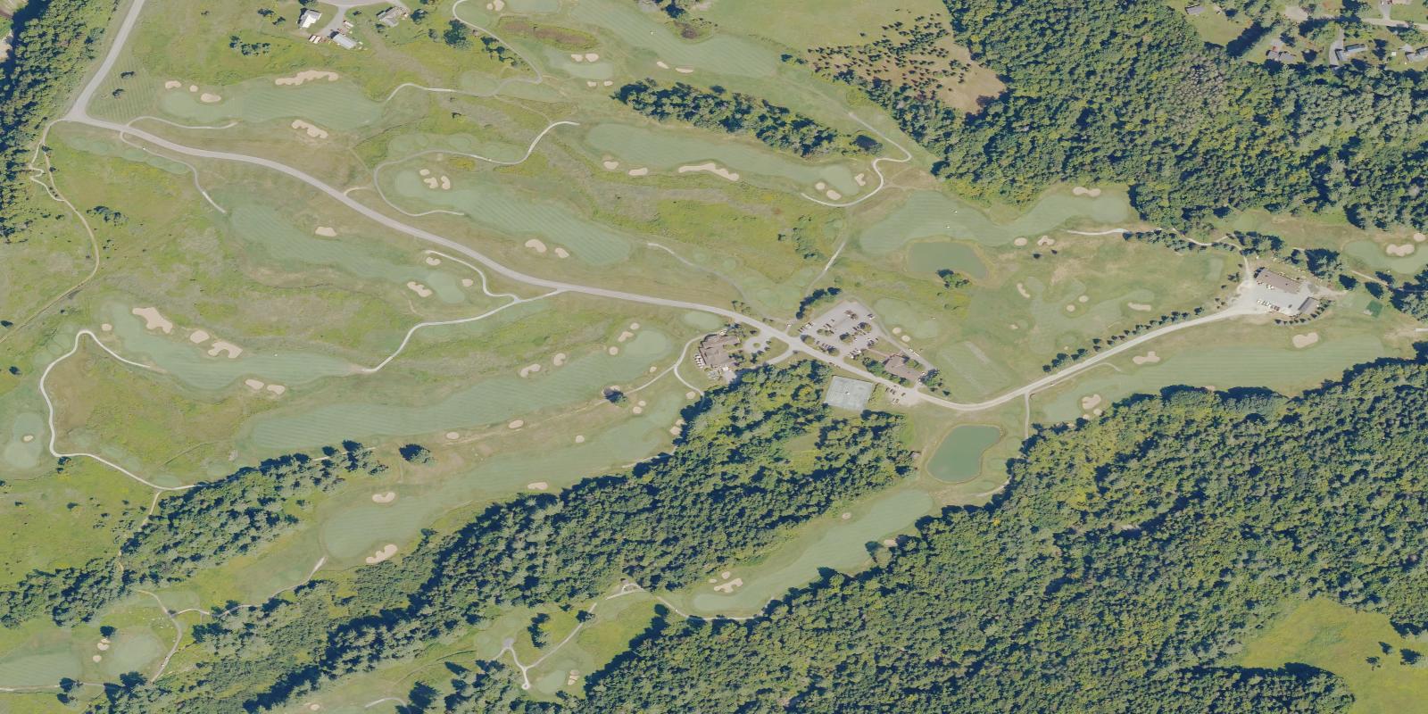 Satellite view of Blessing Connection Golf Club
