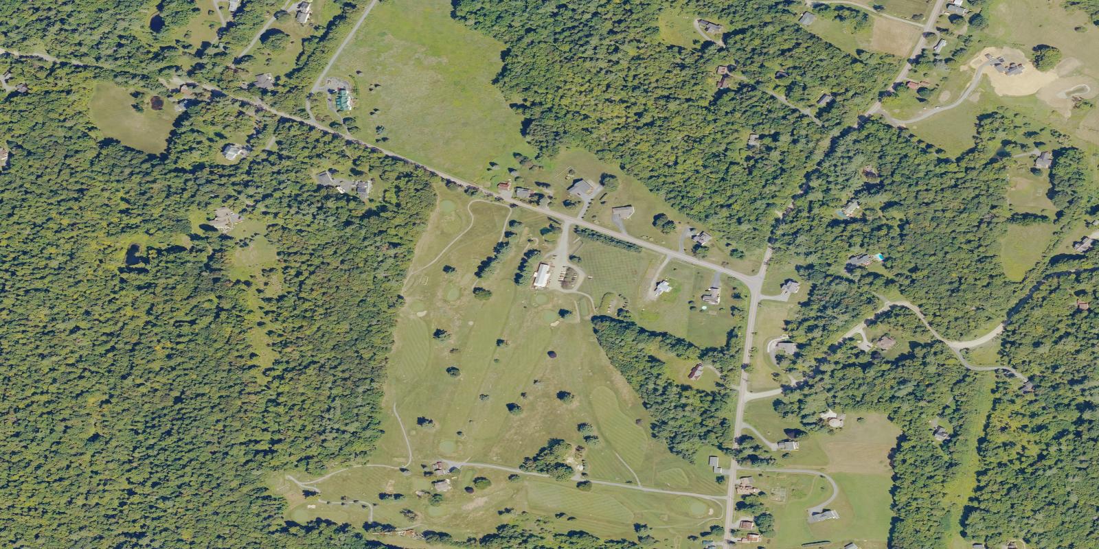 Satellite view of Blush Hill Country Club