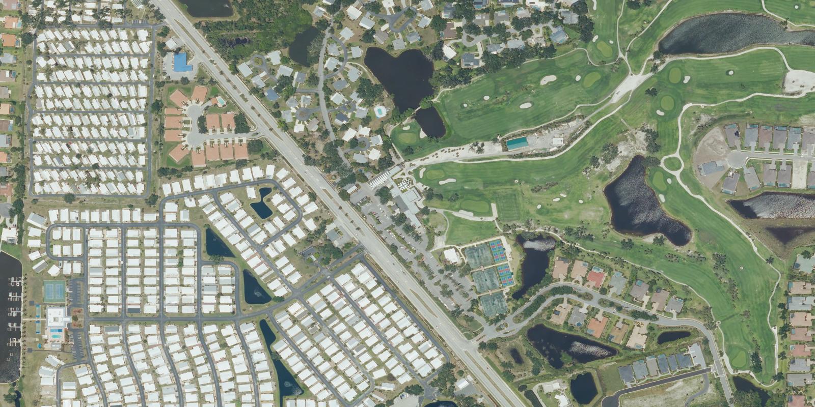 Satellite view of Boca Royale Golf Country Club