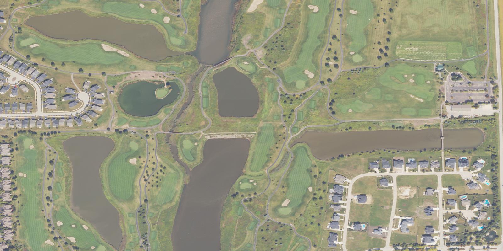 Satellite view of Bolingbrook Golf Club
