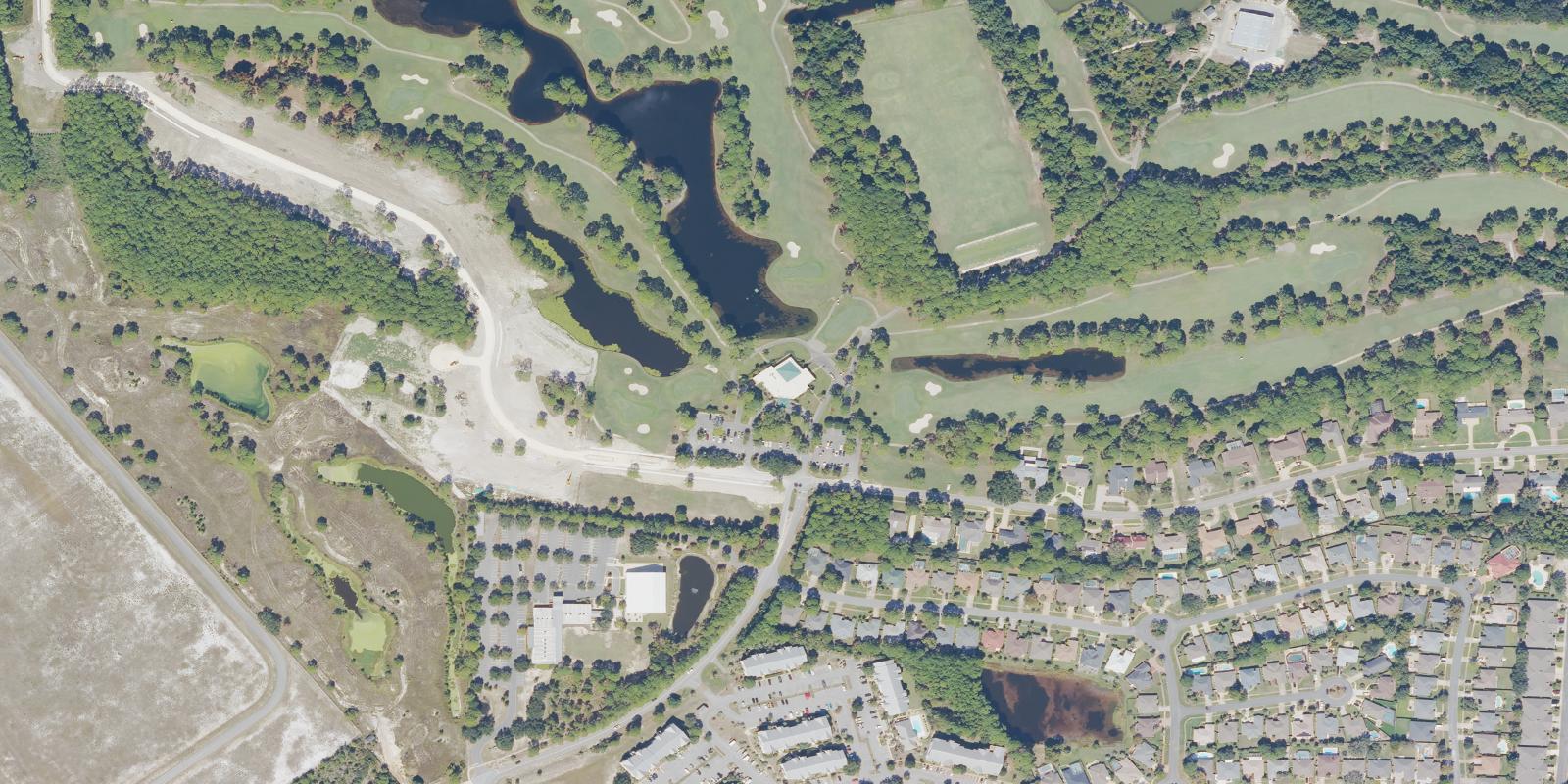Satellite view of Bonifay Country Club Pensacola Destin