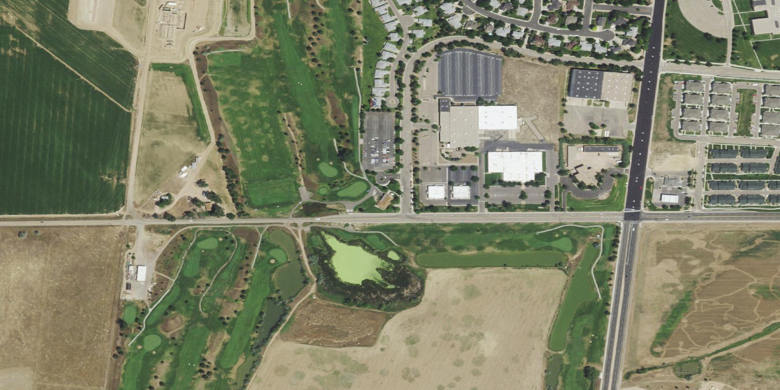 Satellite view of Boomerang Links
