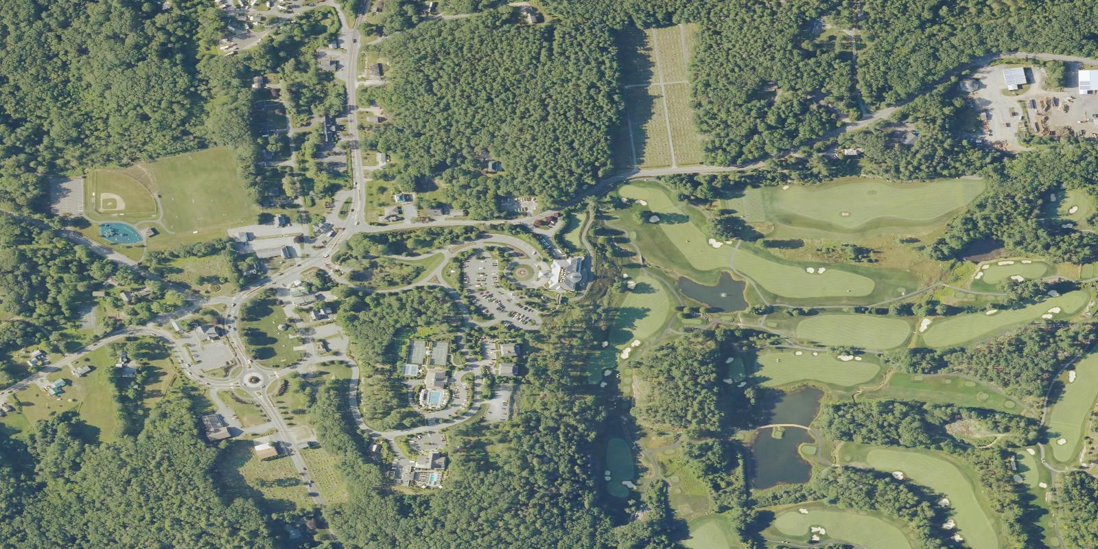 Satellite view of Boothbay Country Club