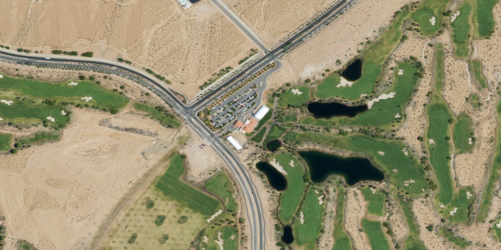 Satellite view of Boulder Creek Golf Club
