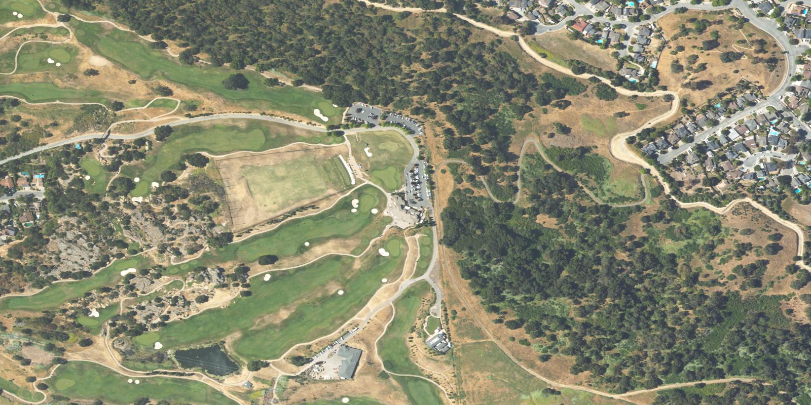 Satellite view of Boulder Ridge Golf Club
