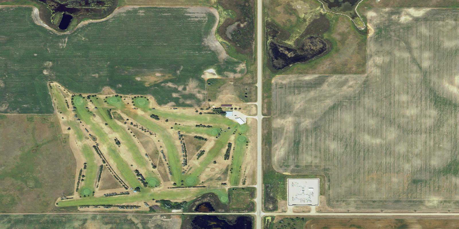 Satellite view of Bowdle