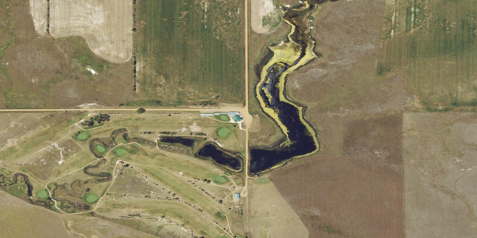 Satellite view of Bowman Golf Course