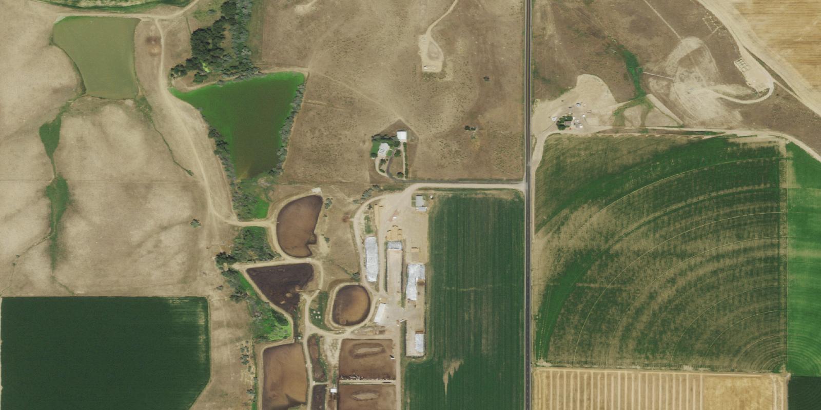 Satellite view of Box Elder Creek Golf Course