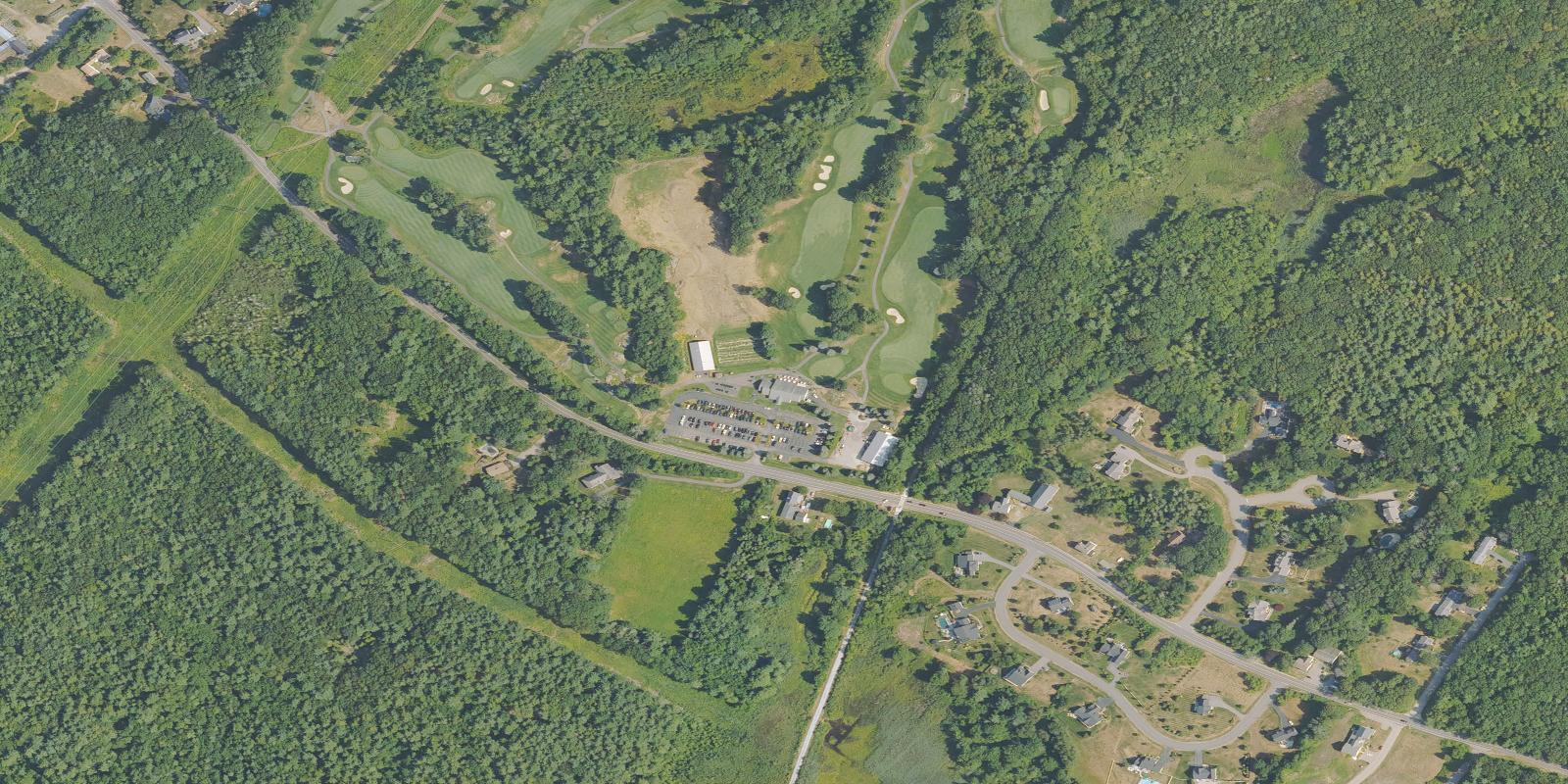 Satellite view of Bramber Valley Golf Course