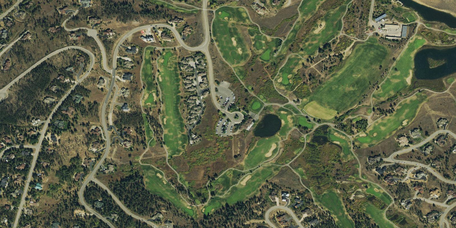 Satellite view of Breckenridge Golf Club
