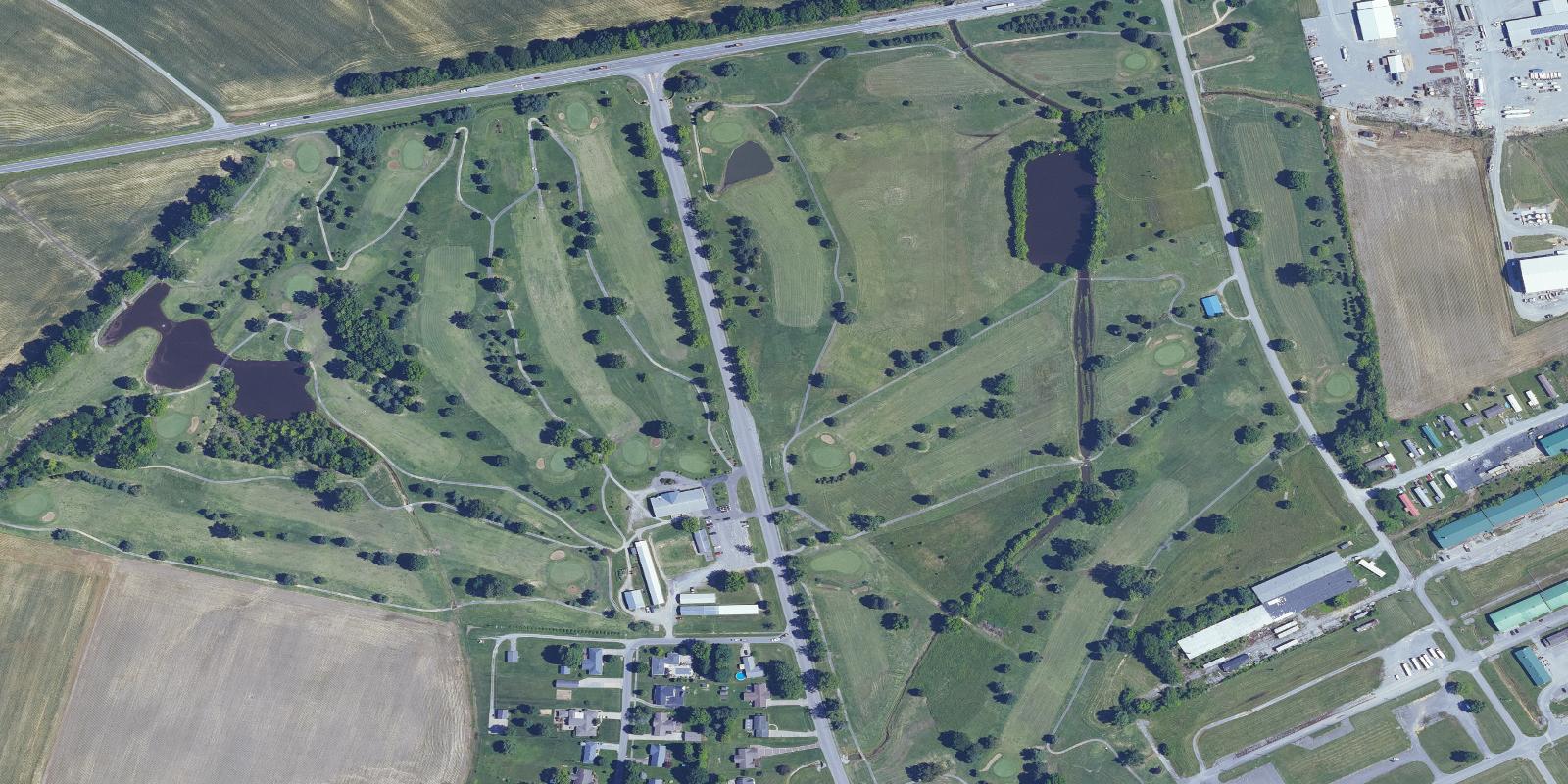 Satellite view of Breckinridge Golf Course