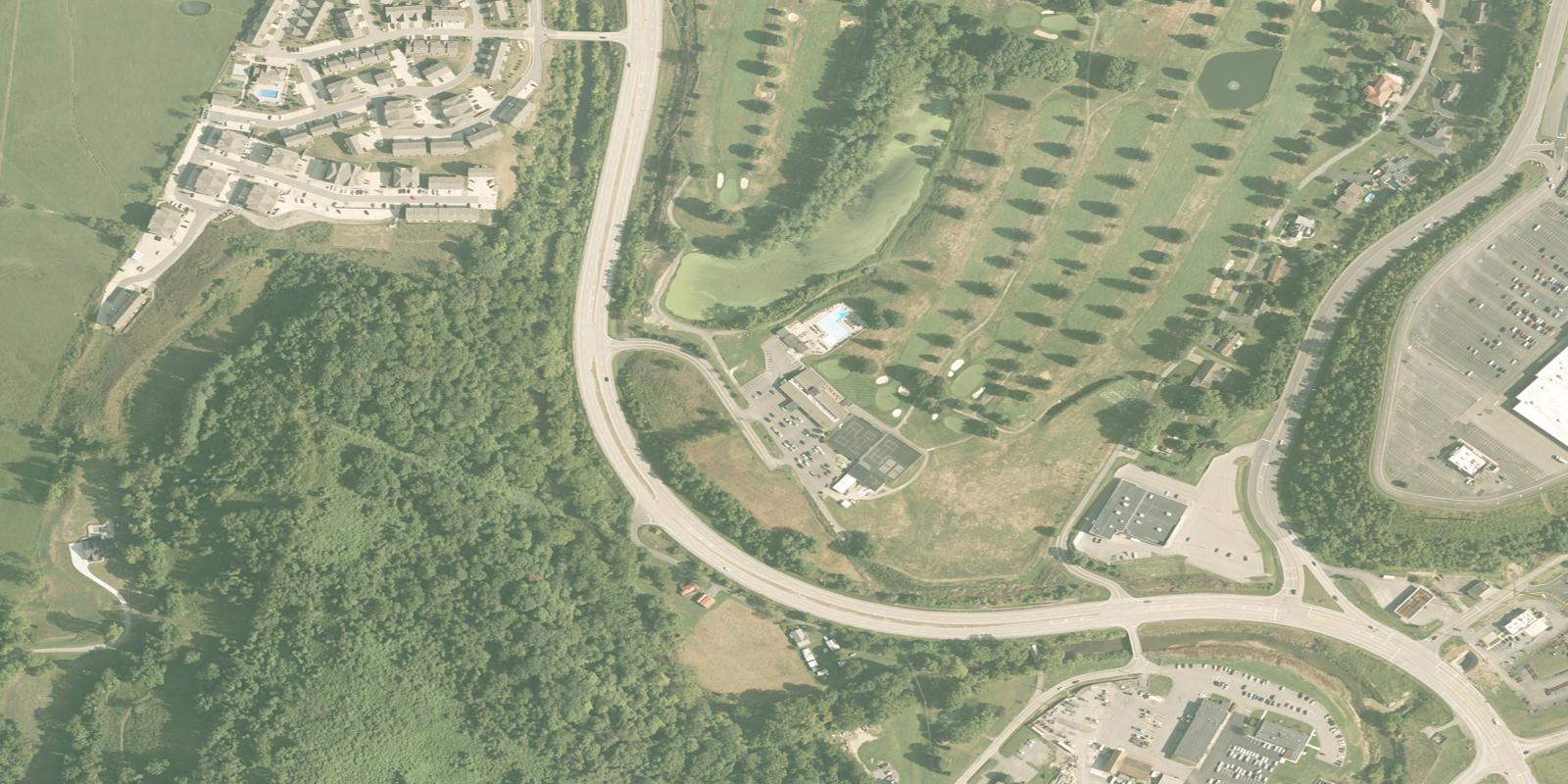 Satellite view of Bridgeport Country Club