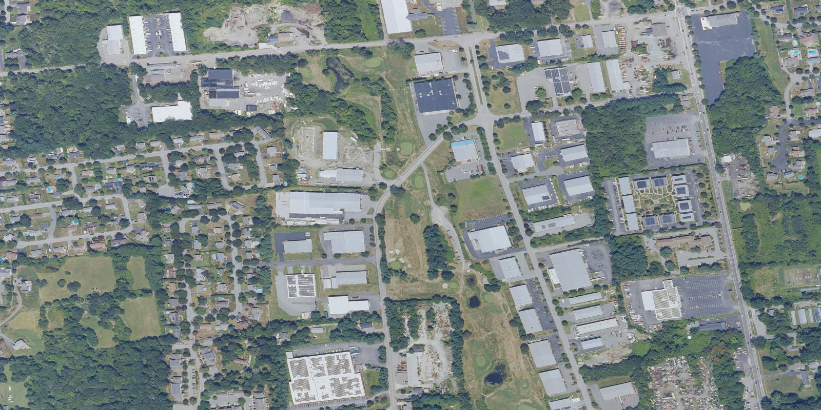 Satellite view of Bristol Golf Park