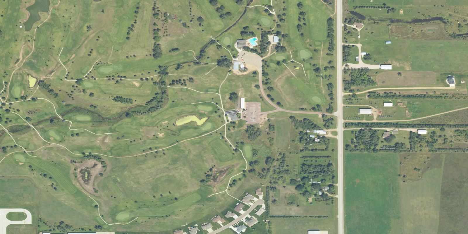 Satellite view of Broadland Creek National Golf Course