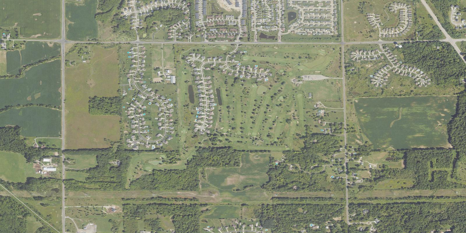 Satellite view of Broadmoor Country Club