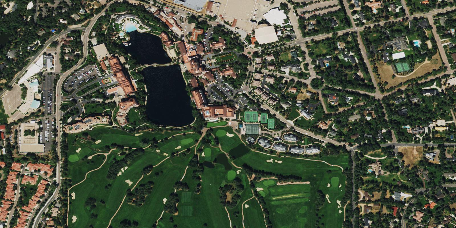 Satellite view of Broadmoor Golf Club
