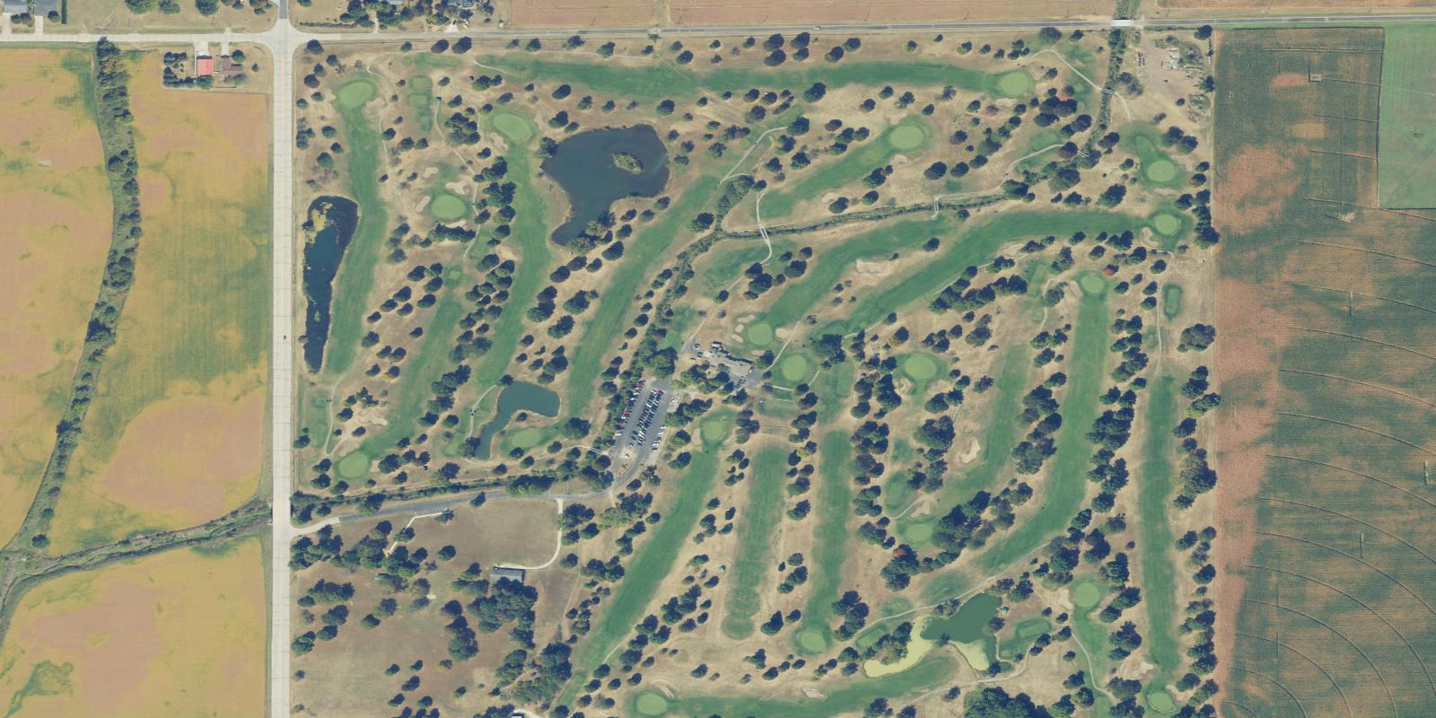 Satellite view of Brookhill Golf Course