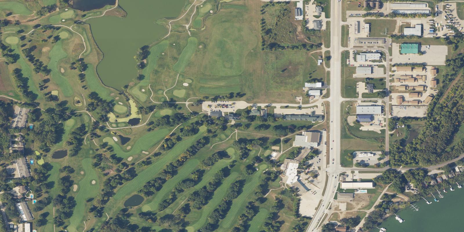 Satellite view of Brooks Golf Club