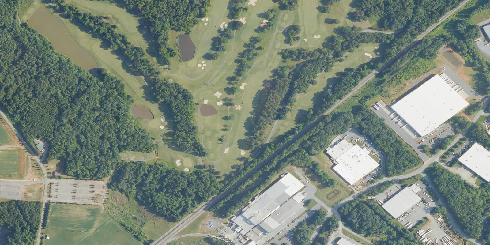 Satellite view of Bryan Park Players Course