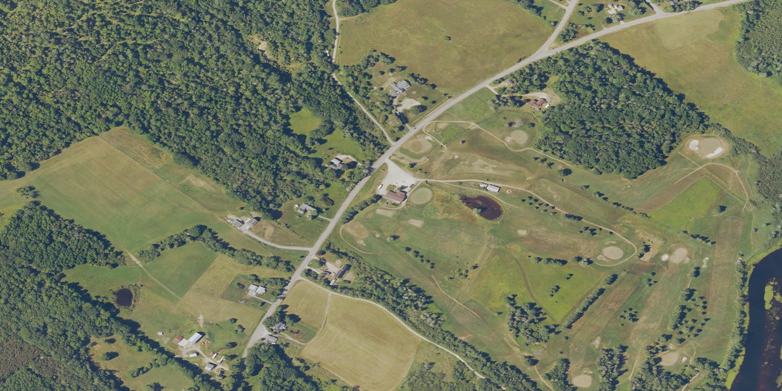 Satellite view of Bucksport Golf & Country Club