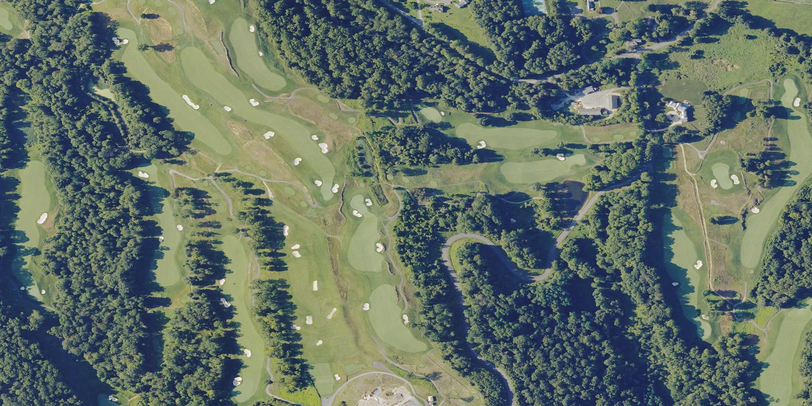 Satellite view of Bull's Bridge Golf Club