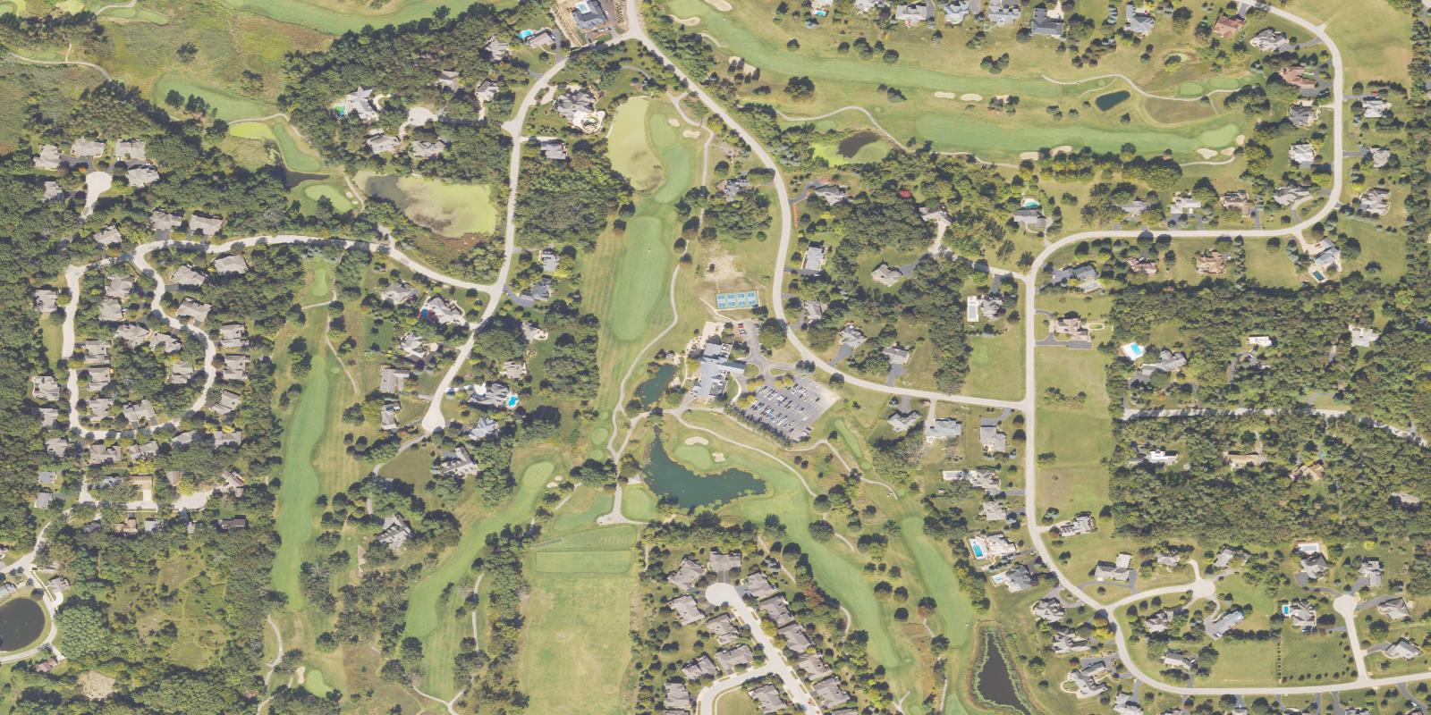 Satellite view of Bull Valley Golf Club