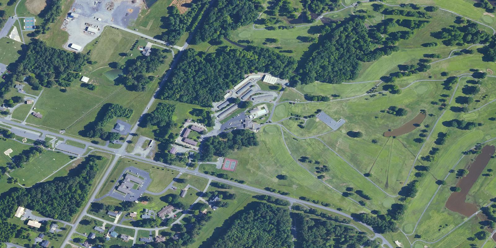 Satellite view of Calvert City Golf & Country Club