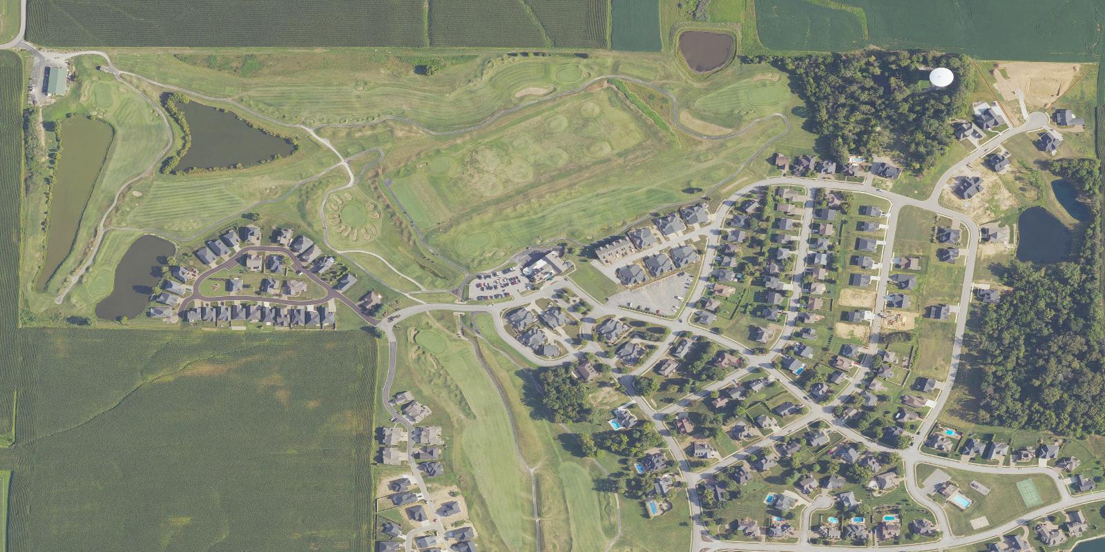 Satellite view of Cambridge Golf Club