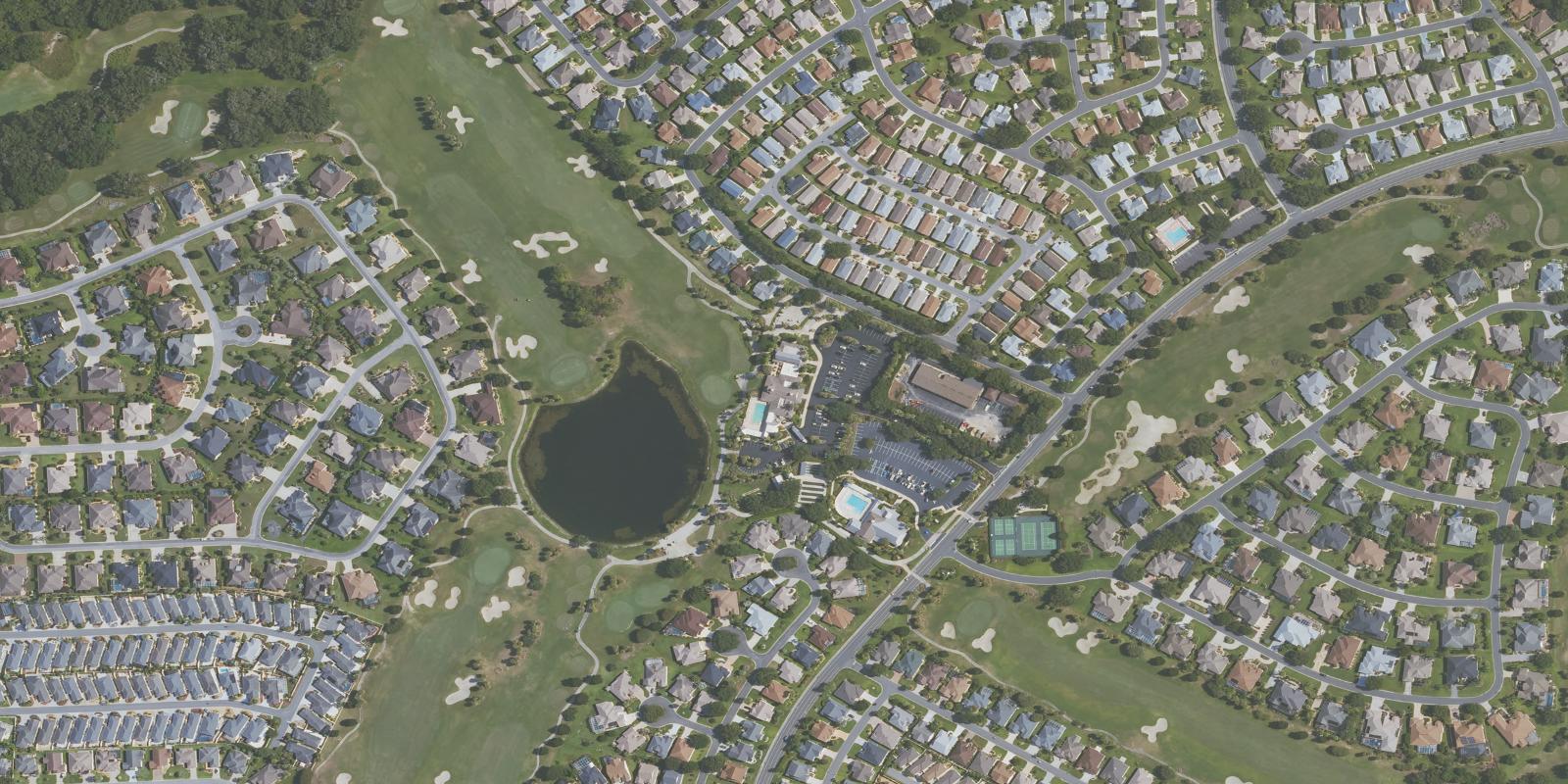Satellite view of Cane Garden Country Club Hibiscus Jacaranda Course