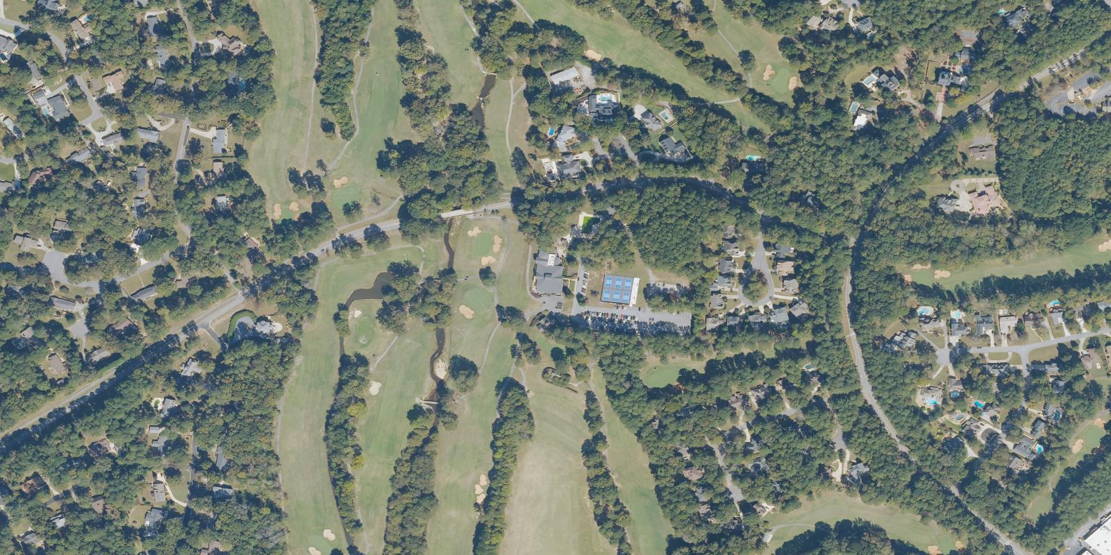 Satellite view of Canongate At Flat Creek Club