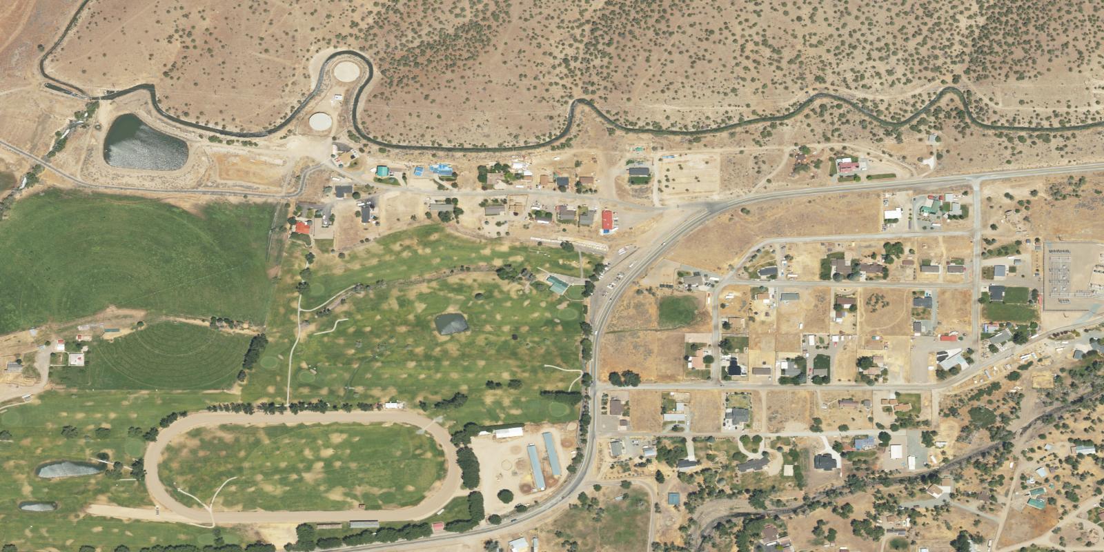 Satellite view of Canyon Breeze Golf Course