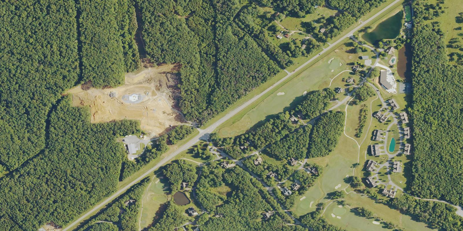 Satellite view of Canyon Ridge Golf Club