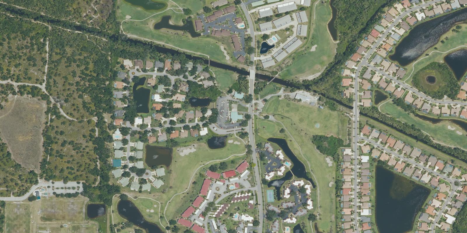 Satellite view of Capri Isles Golf Club