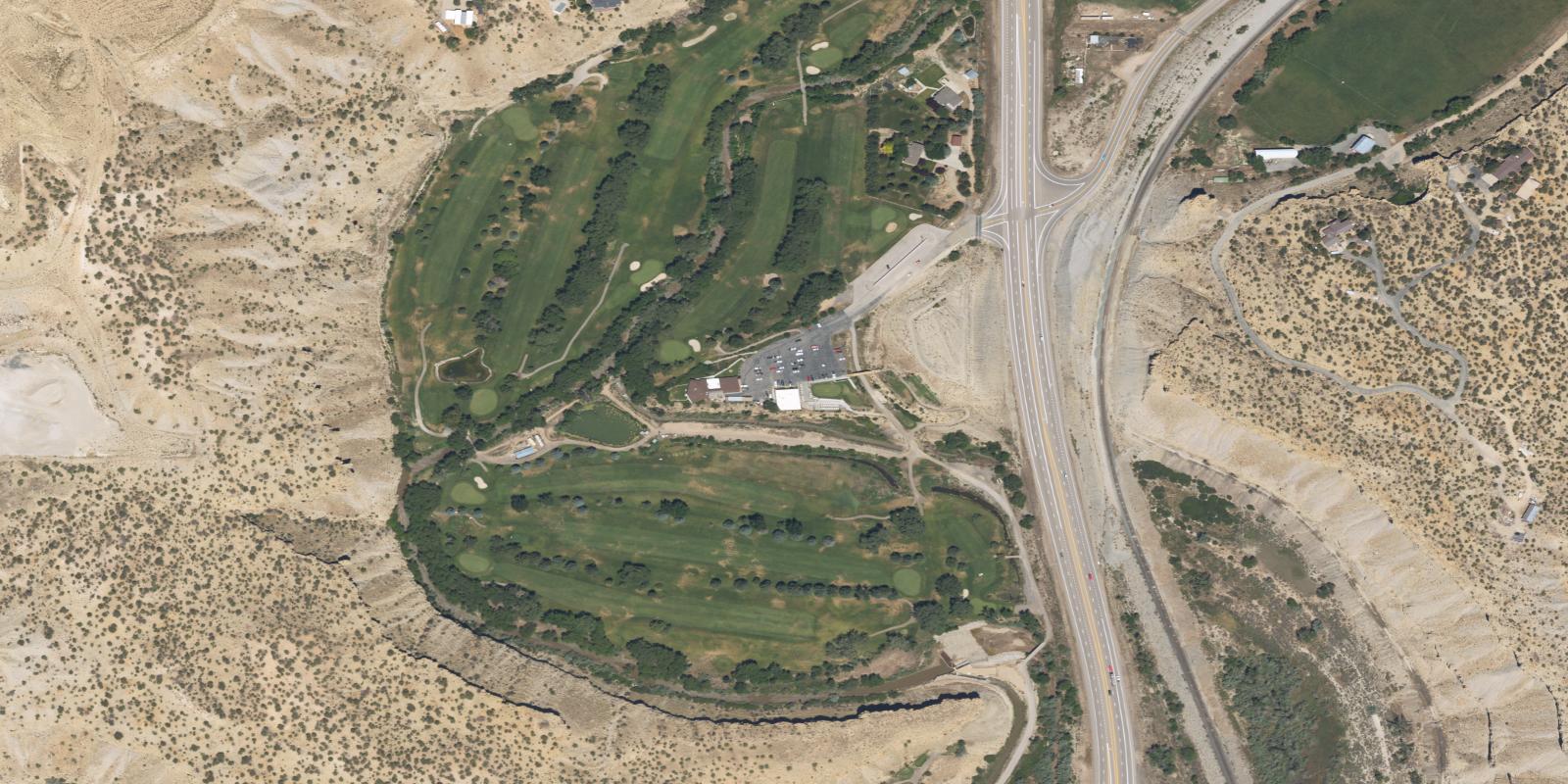 Satellite view of Carbon Country Club