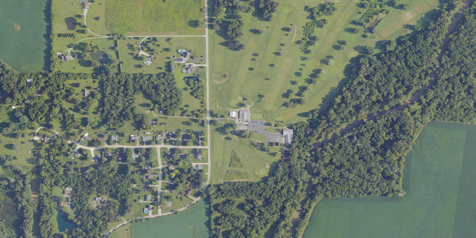 Satellite view of Cardinal Hills Golf Course