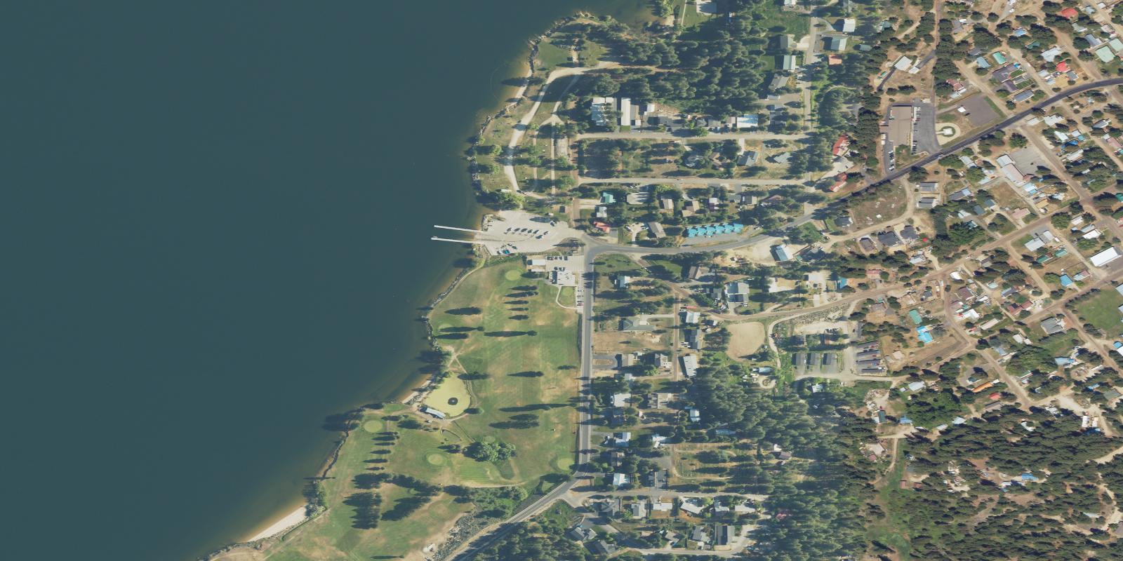 Satellite view of Cascade Golf Course
