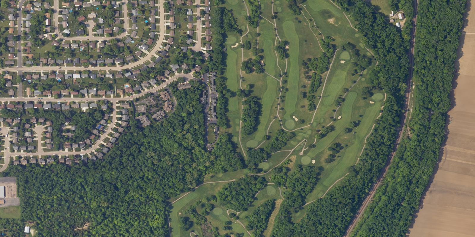 Satellite view of Cassel Hills