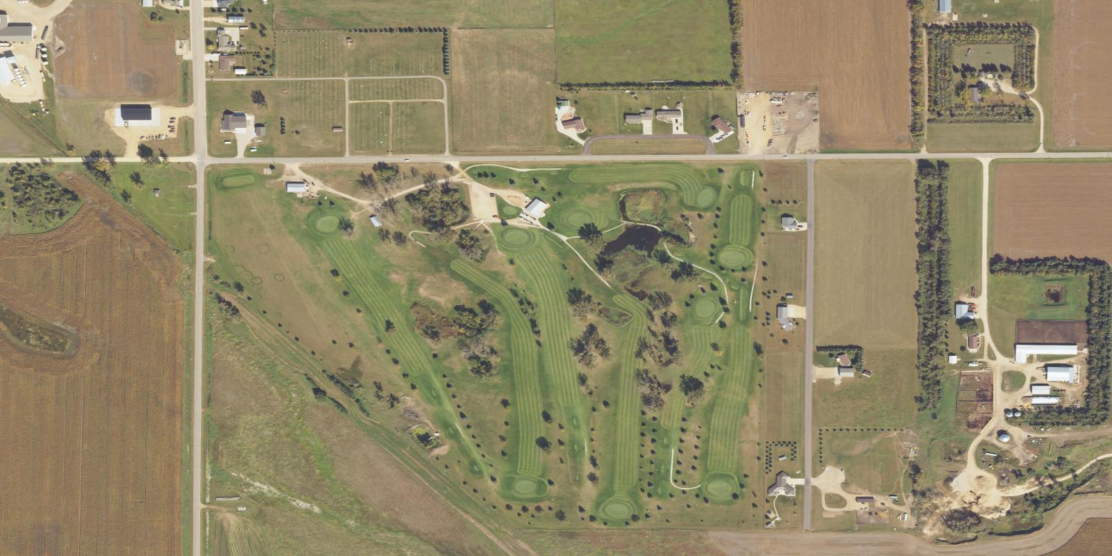 Satellite view of Castlewood Golf Course