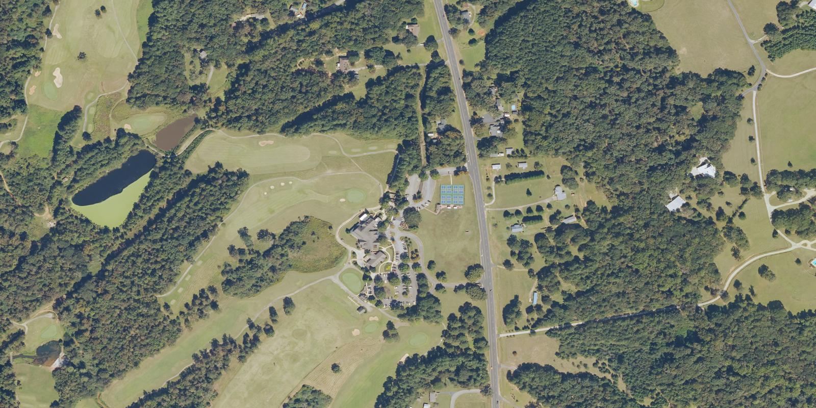Satellite view of Cateechee Ranch