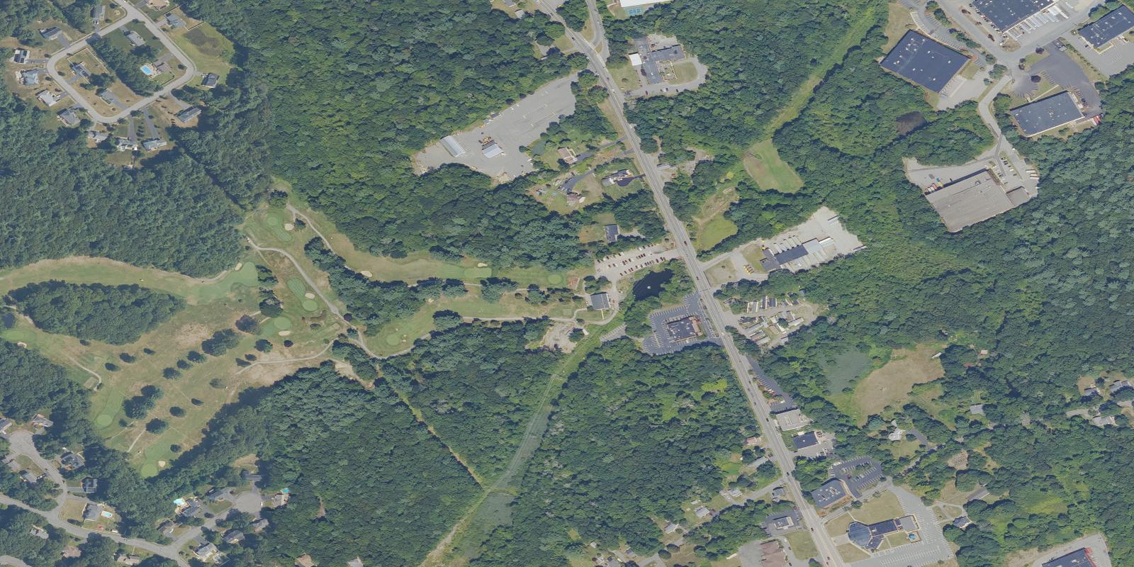 Satellite view of Cedar Hill Golf Club