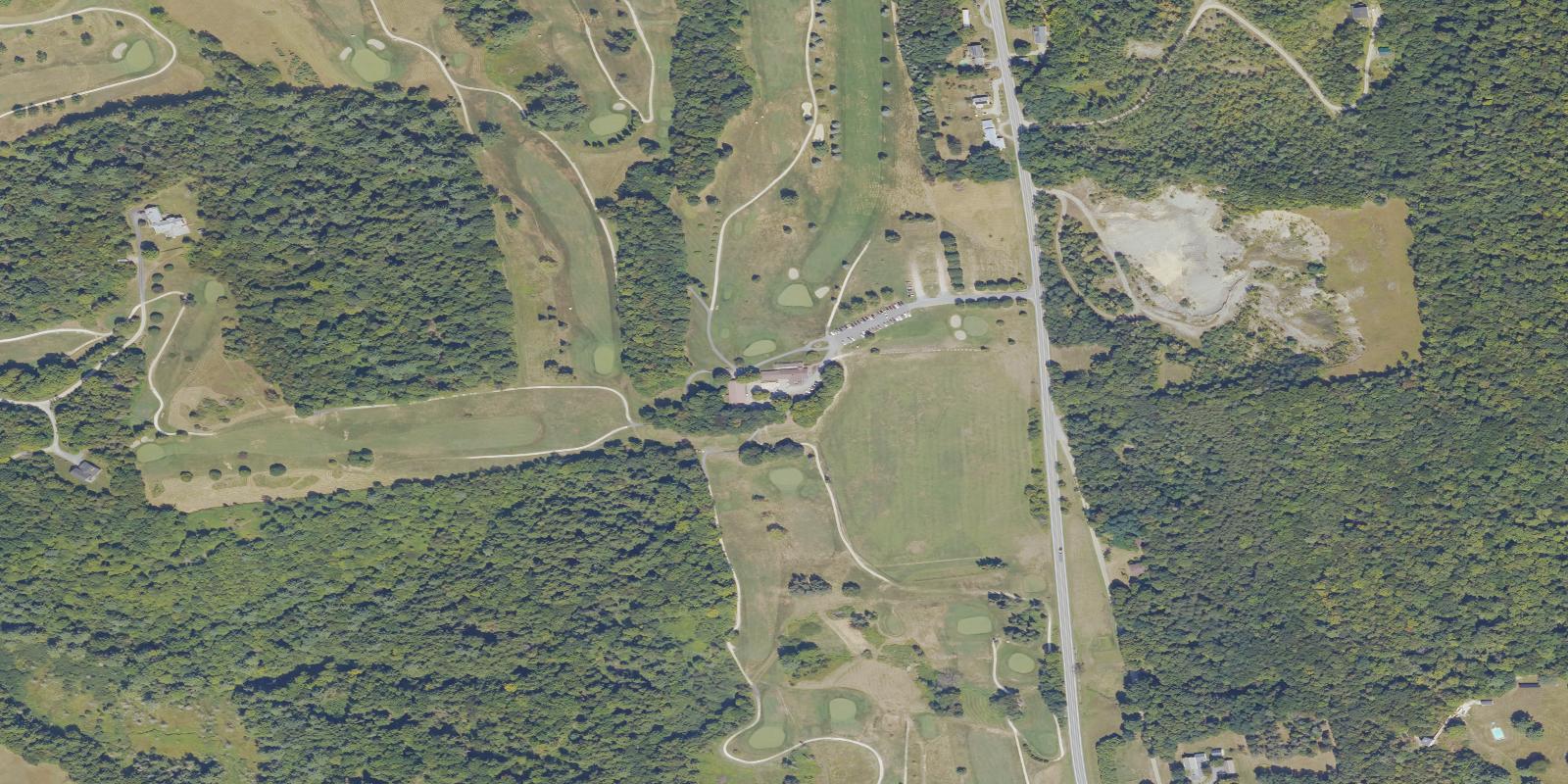 Satellite view of Cedar Knoll Country Club