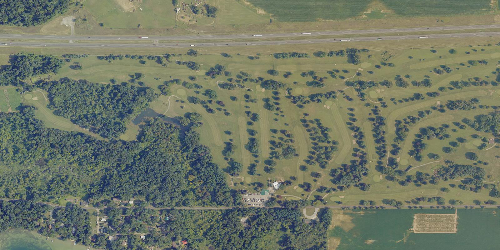 Satellite view of Cedar Lake Golf Club