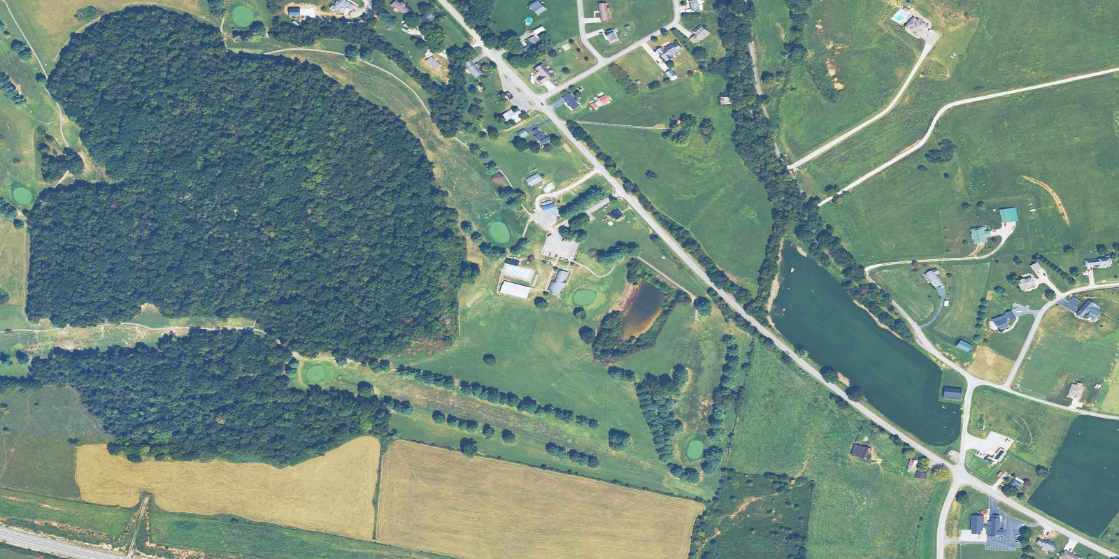 Satellite view of Cedar Rapids Country Club