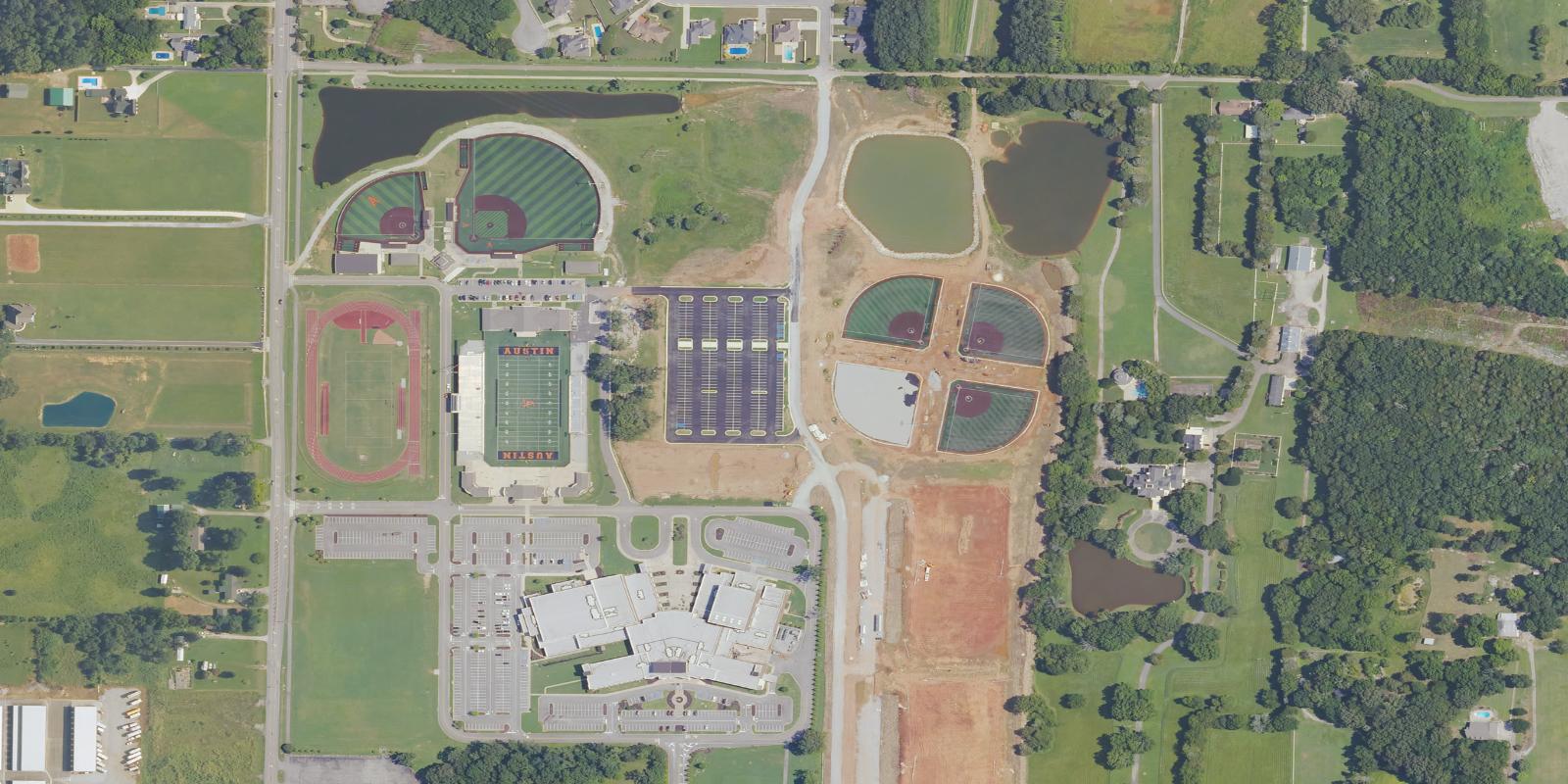 Satellite view of Cedar Ridge