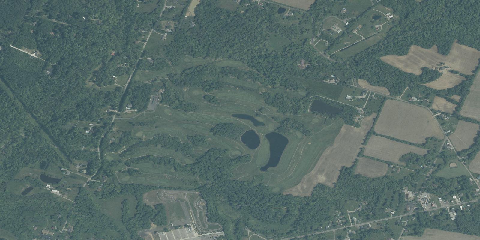 Satellite view of Cedar Trace
