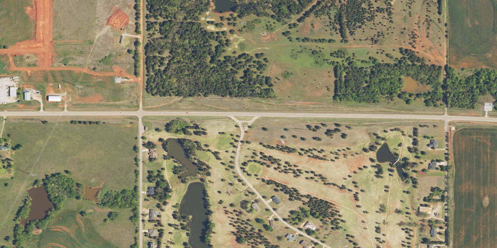 Satellite view of Cedar Valley Golf Club